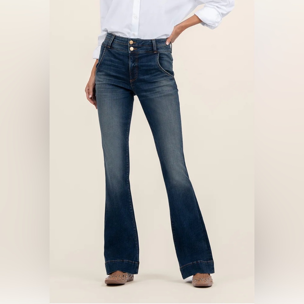 Kut from the Kloth Ana High Rise Flare, Exclusive